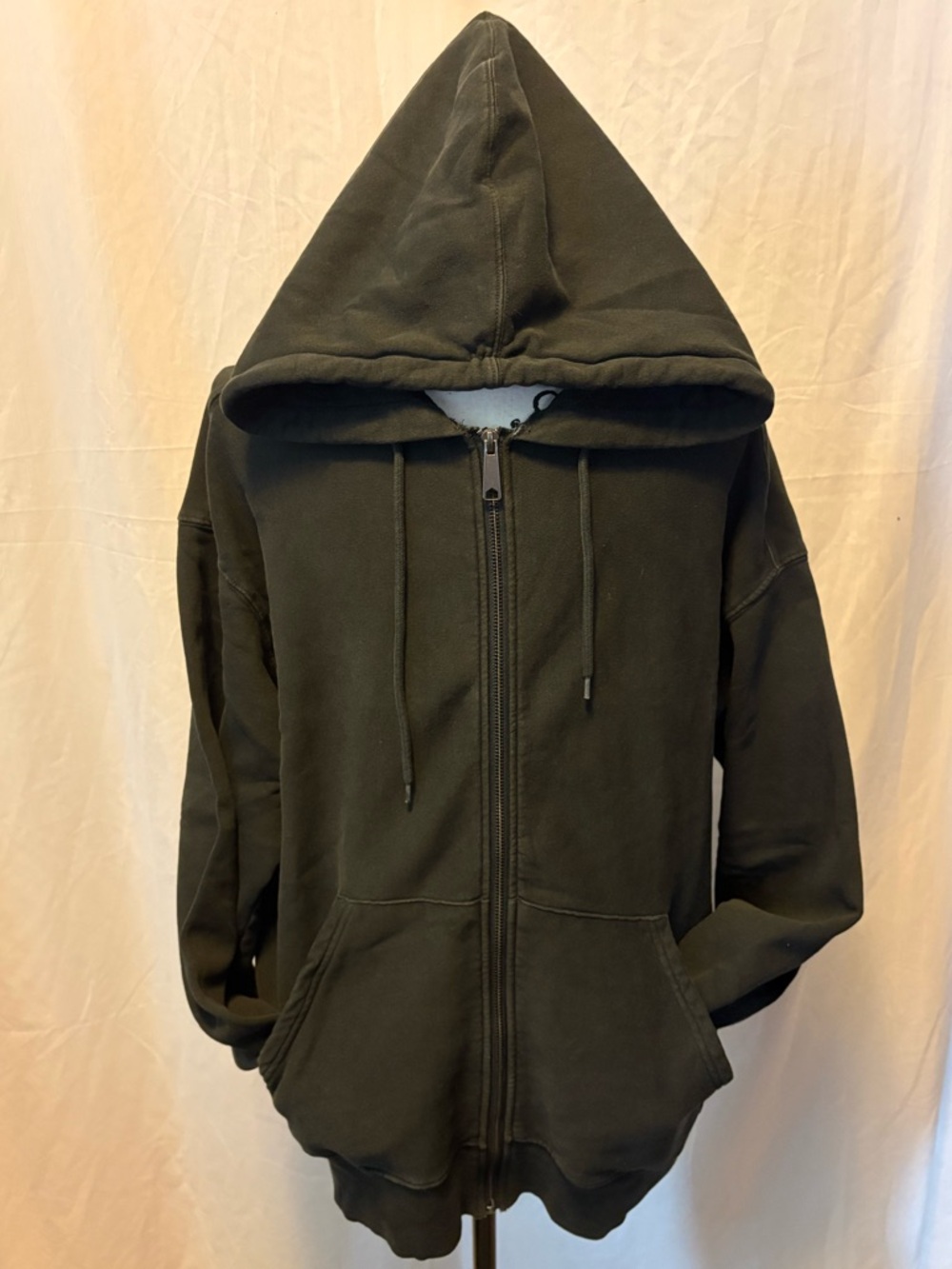 Cotton On Black Full-Zip Hooded Jacket